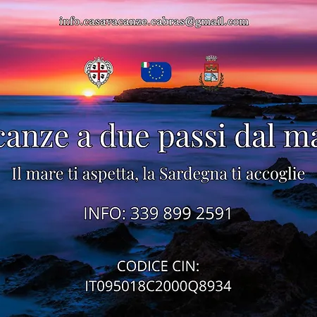 Σπίτι διακοπών Cabras, Vacanze A Due Passi Dal Mare *